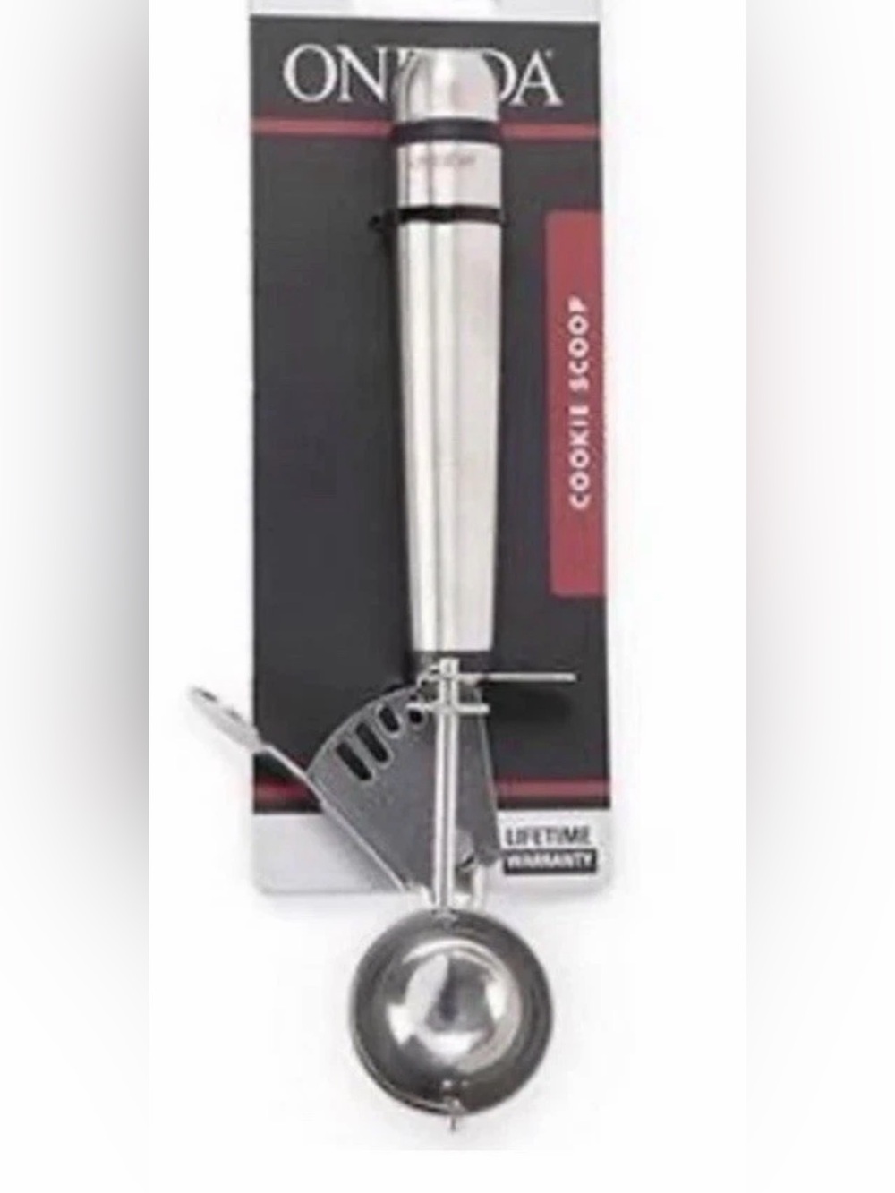 Oneida Stainless Steel Trigger Cookie Scoop Portion Control Melon Balls